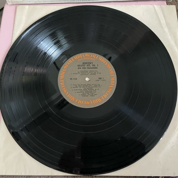 New York Philharmonic Orchestra – Bernstein's Greatest Hits Vol. 2 2x LP 12" - Picture 4 of 4